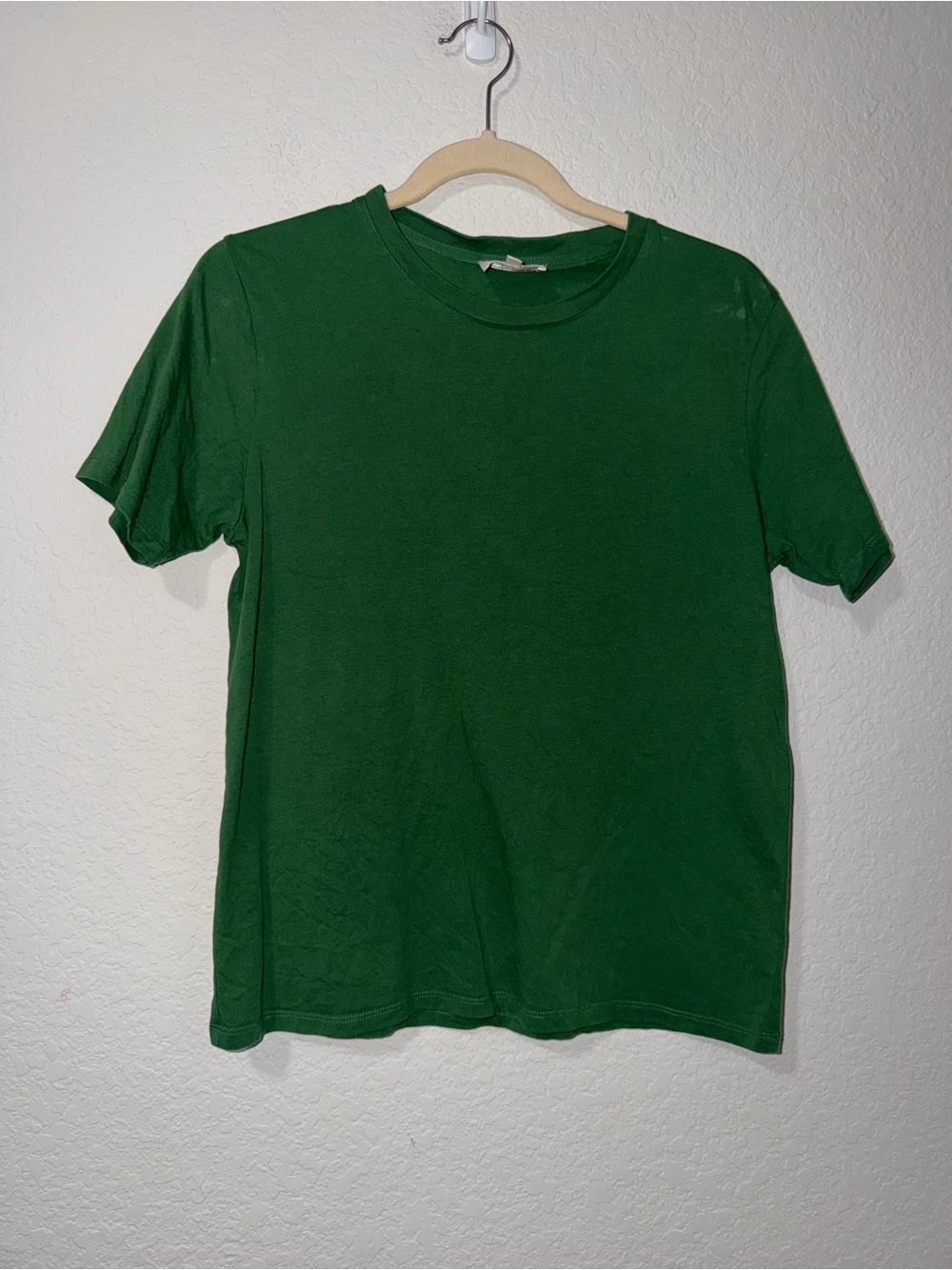 Sezane Short Sleeve Crew Neck T-Shirt